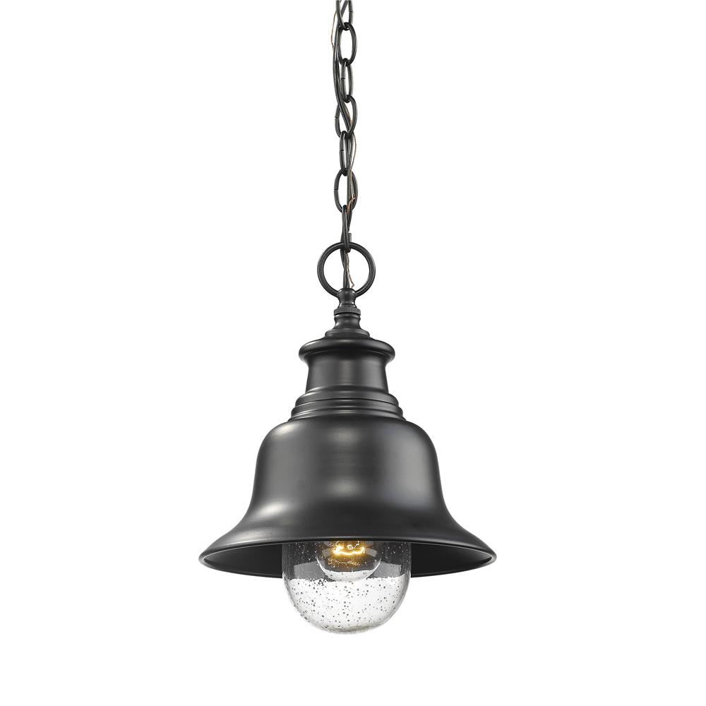 Millennium Lighting 2514-PBK Outdoor Hanging Lantern in Powder Coat Black